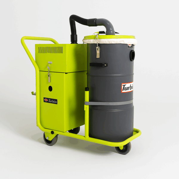 ASPIRADORA INDUSTRIAL TURBO H.E.P.A. 2HP MONOFÁSICA PARA ÁREAS LIMPIAS