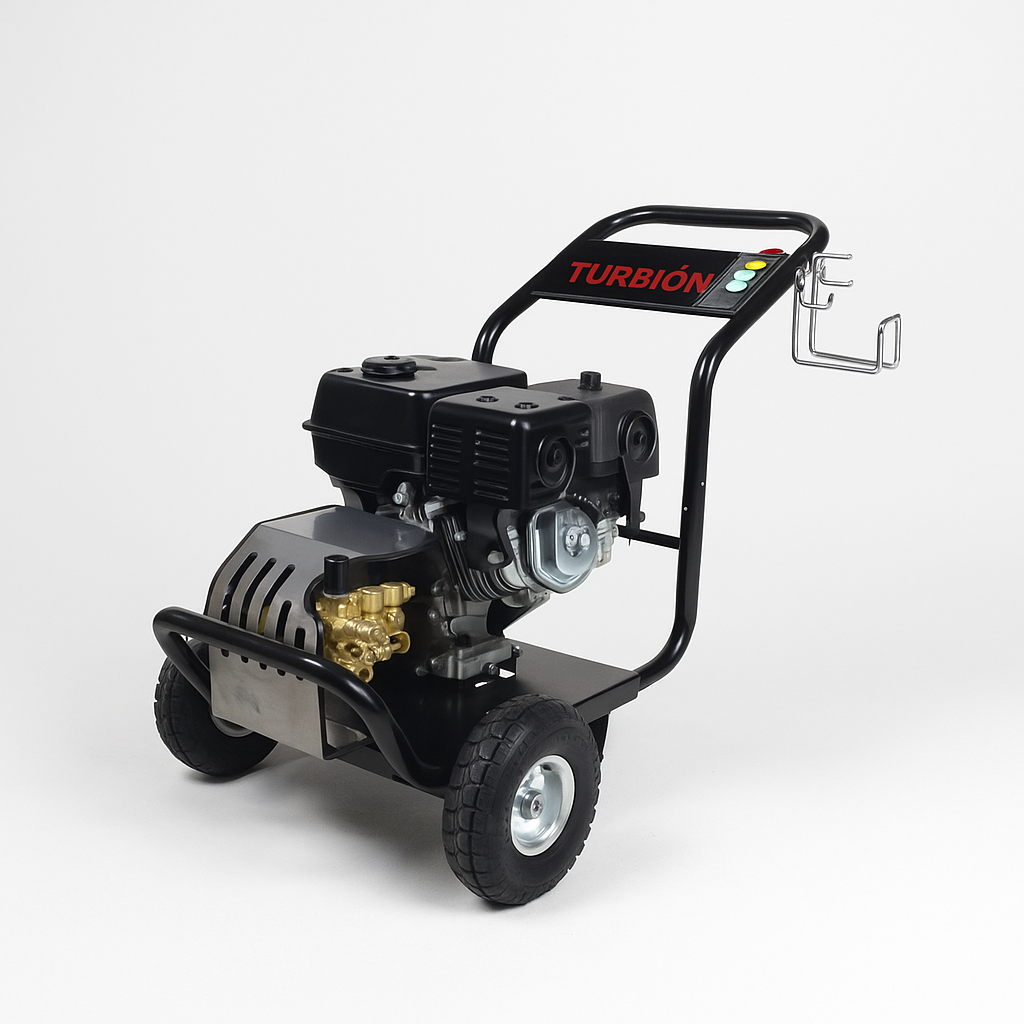 HIDROLAVADORA DIESEL INDUSTRIAL AGUA FRIA FHJC 248/18 CON RUEDAS