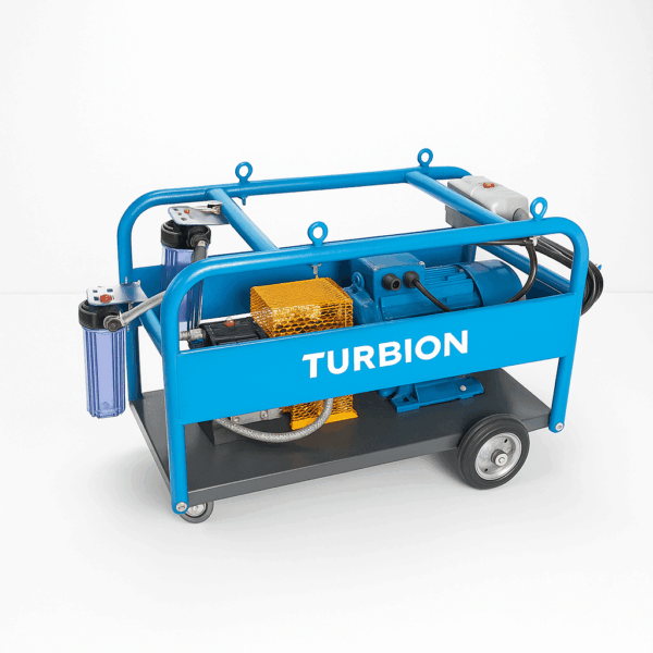 HIDROLAVADORA TRIFÁSICAS INDUSTRIALES AGUA FRÍA FTC 350/21 CON RUEDAS