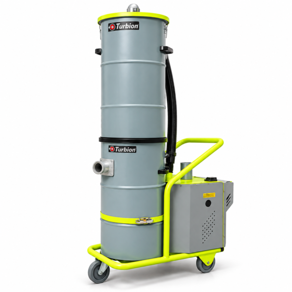 ASPIRADORA INDUSTRIAL "7000 POWER MICRONICA" 4HP TRIFÁSICA PARA POLVO FINO