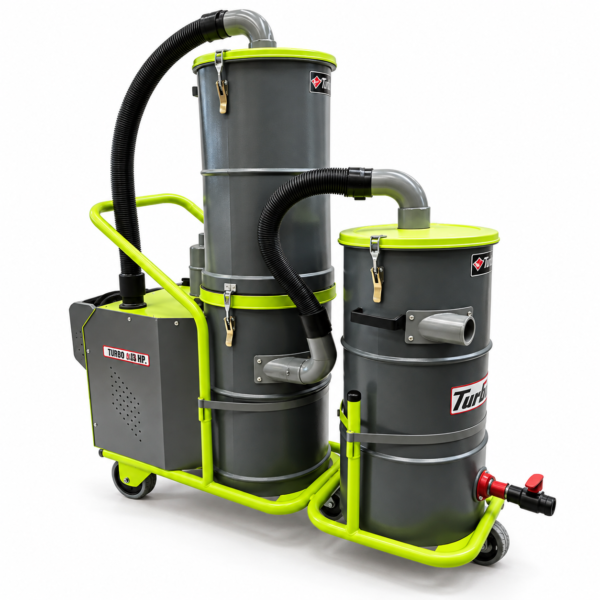 ASPIRADORA INDUSTRIAL "7000 POWER OIL" PARA ACEITES Y FLUIDOS 4HP TRIFÁSICA