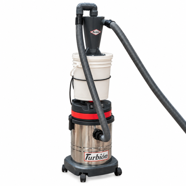 ASPIRADORA PROFESIONAL AERO 30 CON TANQUE INTERCEPTOR DUST DEPUTY PARA POLVOS FINOS