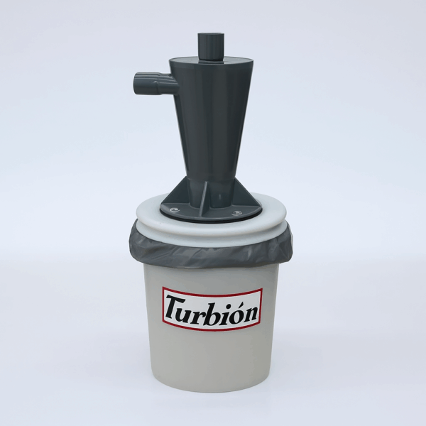 TANQUE ADICIONAL DE POLIETILENO DE 20LTS CON CICLÓN SEPARADOR DE 1.5”