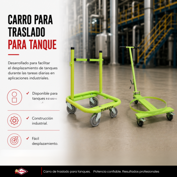 CARRO PARA TRASLADO PARA TANQUE