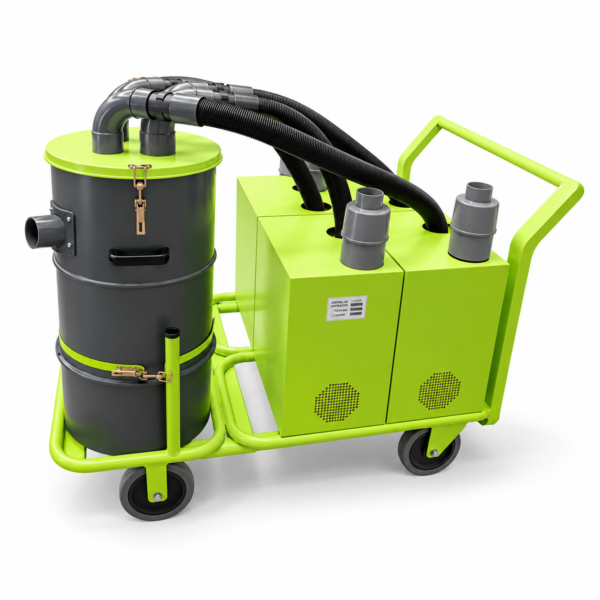 ASPIRADORA INDUSTRIAL "TURBO 21000" 12HP TRIFÁSICA