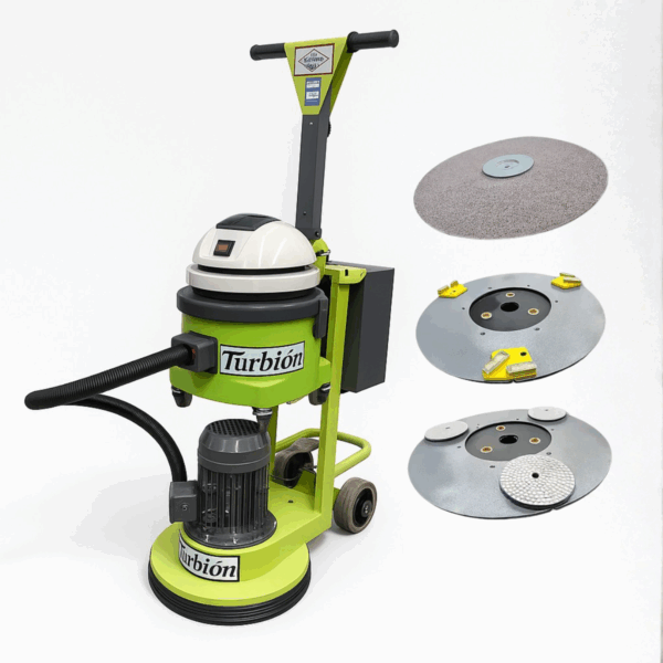 PULIDORA NIVELADORA UNIVERSAL"FULL"TRIFASICA 3HP PARA PISOS DE HORMIGON Y MADERA