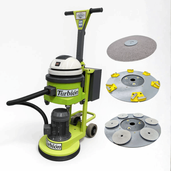 PULIDORA NIVELADORA UNIVERSAL"FULL"TRIFASICA 3HP PARA PISOS DE HORMIGON Y MADERA