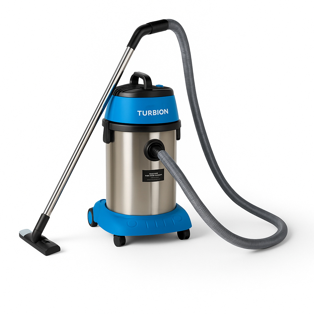 ASPIRADORA PROFESIONAL TURBION 1000W 30LT POLVO/LIQUIDO