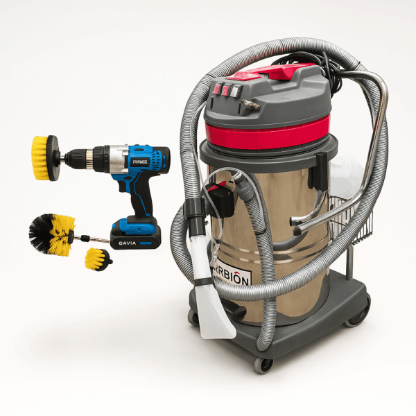 KIT DETAILING – BI POWER CP 2000W + ROTATIVO INALÁMBRICO CON CEPILLOS