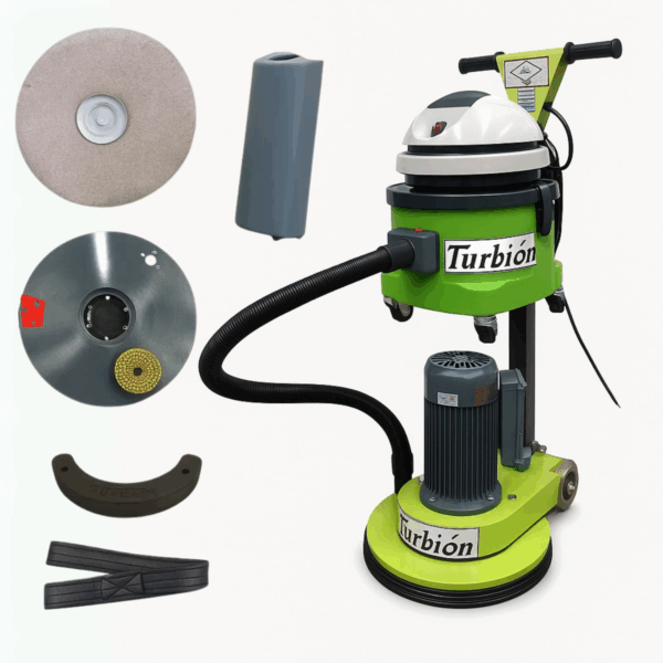 PULIDORA – NIVELADORA FULL CON ASPIRACIÓN TURBION 2HP