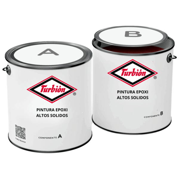 PINTURA EPOXI TURBION ALTOS SOLIDOS GRIS MEDIO