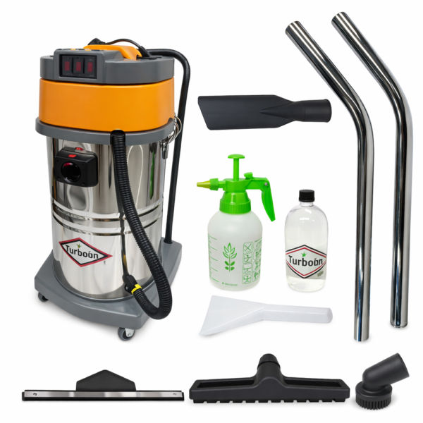 COMBO: ASPIRADORA PROFESIONAL ECO TRI POWER 4500W 60 LITROS + KIT LAVATAPIZADOS MANUAL