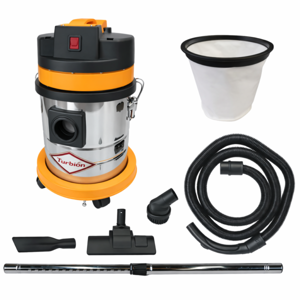 ASPIRADORA 1 MOTOR 1500W PROFESIONAL 20 LITROS TURBION