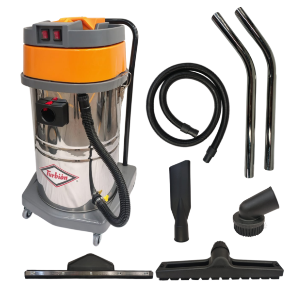 ASPIRADORA BI POWER 3000W PROFESIONAL 60 LITROS TURBION