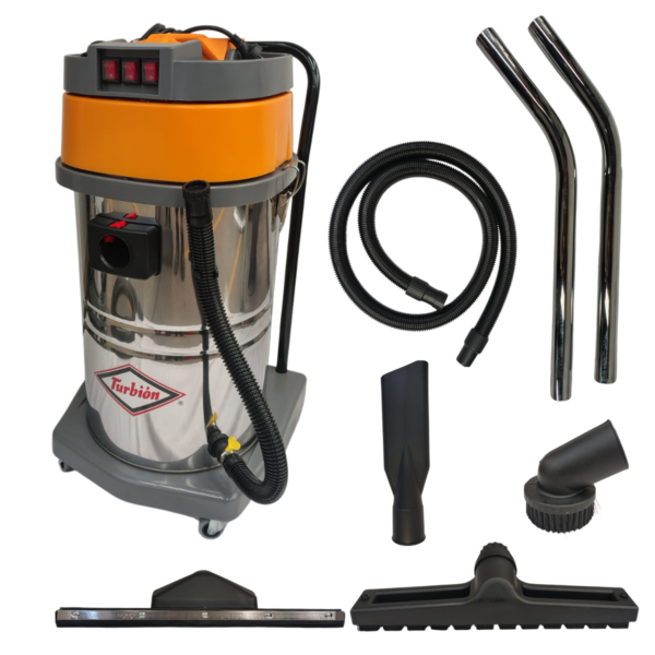ASPIRADORA TRI POWER 4500W PROFESIONAL 60 LITROS TURBION